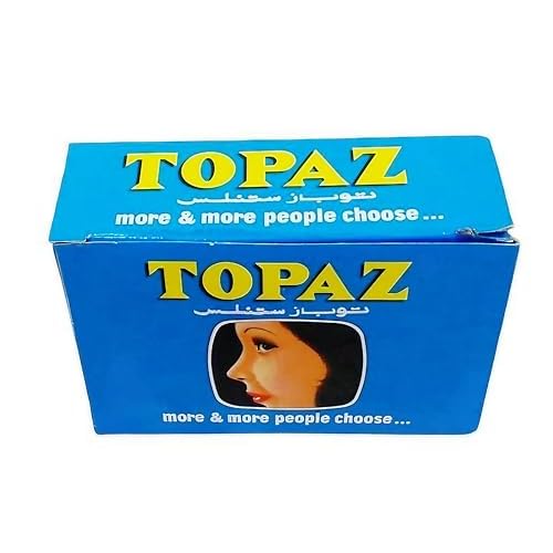 50 Topaz Stainless Steel Shaving Blades
