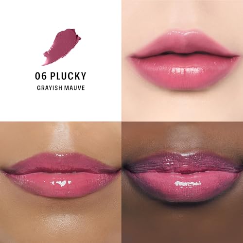 BRAYE LIPSLEEK | Blush for Cheeks & Lips, Korean Makeup Blush, Cool Lip and Cheek Balm, Vegan Cream, Lightweight w/Blendable & Buildable Makeup, Natural Look 06 PLUCKY 0.08oz