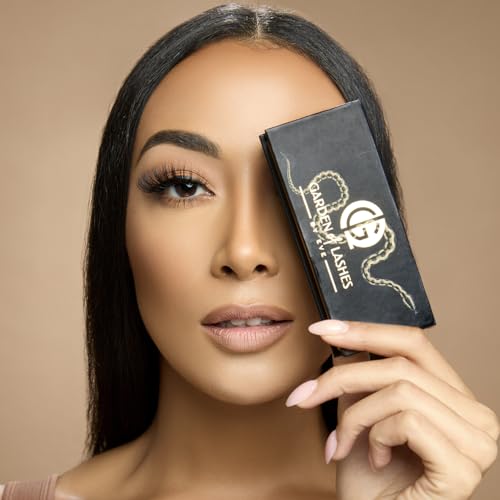3D Faux Mink Eyelashes | Luxury Faux Mink Lashes Cruelty-Free and Vegan False Lashes, Reusable, Maximum Volume 18mm-20mm Wispy and Fluffy False Eyelashes (Lily)