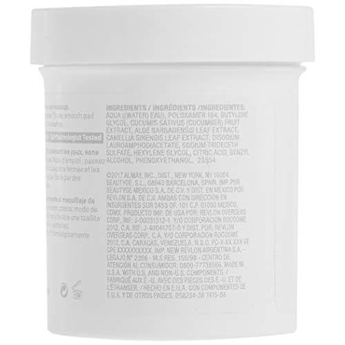 Almay Oil Free Gentle Eye Makeup Remover Pads , Oil Free Micellar, Hypoallergenic, Cruelty Free, Fragrance Free, Ophthalmologist Tested, 80 Pads ( Packaging May Vary )