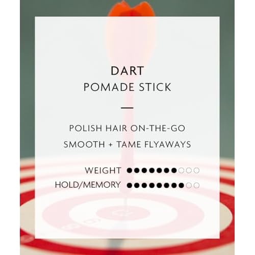 R+Co Dart Hair Wax Stick | Tame Flyaways, Sculpt & Polish | Long-Lasting Texture | Vegan + No Parabens | 0.5 Ounce (Pack of 1)