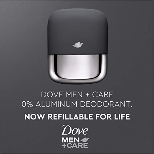 Dove Men+Care Deodorant Refill 0 percent Aluminum Clean Touch Aluminum Free Deodorant 1.13 Ounce (Pack of 2)