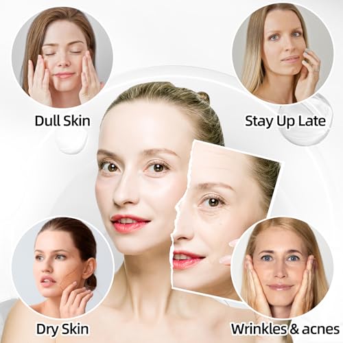 Vitamin C Serum For Face-Vitamin C&E, Hyaluronic Acid, Collagen & Niacinamide - Brightening, Hydrating & Anti-Aging Serum - Improve Dark Spots, Even Skin Tone, Wrinkles, Fine Lines for Daily Skin Care