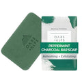 Oars + Alps Exfoliating & Moisturizing Bar Soap for Men, Deep Cleaning Soap, Clean Ingredients, All Skin Types, Peppermint Charcoal, 1pk
