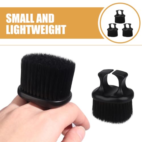 3pcs Beard Brush for Men, Neck Face Duster Brush Mustache Grooming Tool for Men's Hairdressing Salon Home Barber Shop