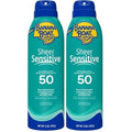 Banana Boat Sheer Sensitive Body Spray, SPF 50, 6oz (Pack of 2)