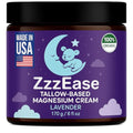 Magnesium Lotion for Kids | Tallow-Based Magnesium Lotion for Sleep | Lavender Scented | No Melatonin Sleep Aid | Arnica Cream, Eczema Cream for Kids | Organic, Made in the USA, 3 Month Supply