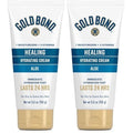 Gold Bond Healing Skin Therapy Lotion with aloe 5.5 oz., Non-Greasy & Hypoallergenic (Pack of 2)