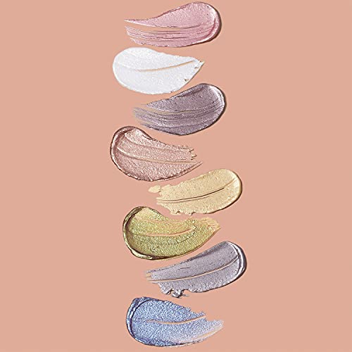 Exa Beauty - Natural Light Show Color Melt Sparkler For Eyes + Cheeks + Lips | Clean, Vegan, Cruelty-Free Makeup (Dear Diary - Rainbow Sparkle)