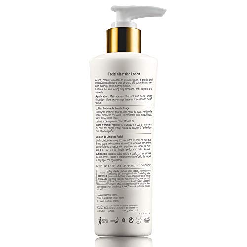 Gratiae Organics Facial Cleansing Lotion, 6.8-Ounce