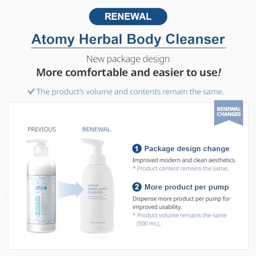 Atomy Body Cleanser 500ml / 16.9 FL.OZ. - Oriental Body Wash