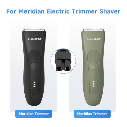 Meridian Trimmer Charger, 5V 1A Replacement Charger Cord Compatible with Meridian Original M2B M2C M2A M2G Grooming Electric Shaver Trimmer 6.6FT