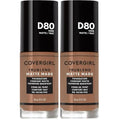 COVERGIRL TruBlend Matte Made Liquid Foundation, Soft Sable, 1 Fl Oz (Pack of 2)