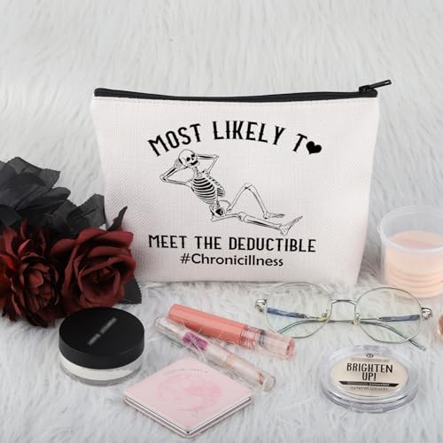 WZMPA Princess Archer Cosmetic Bag Archer Fans Gift You Are Braver Stronger Beautiful Than You Know Archer Makeup Zipper Pouch Bag Princess Archer Merch (Always Mei Li Da)