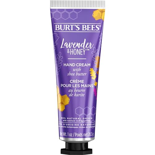 Burt's Bees Lavender & Honey Hand Cream with Shea Butter, 1 Oz (Package May Vary)