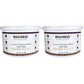 Waxness Wax Necessities Polymer Blend Luxury Italian Velvet Soft Wax Tin 14 Ounces (Pack of 2)