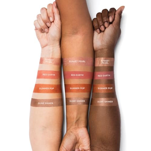 OFIR Quadratic Eyeshadow Palette | Intensely Pigmented and Non-Creasing | Matte & Shimmer Shades | Eye Shadow Palette Makeup with Mirror, Compact for Travel, 4.4g | Orange Caves ? Warm Rustic Tones