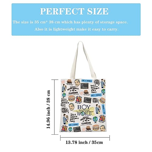 GJTIM TV Show Inspired Gift TV Show Merchandise Gift Birthday Present Tote Bag For Comdey Fans
