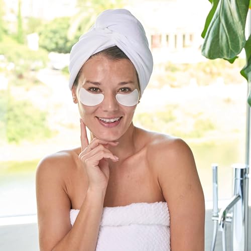 Lancer Skincare Hydrogel Under Eye Patches with Energizing Botanical Extracts, Gel Eye Patches for Under Eye Revitalization (12 Patches)