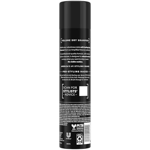 TRESemm? Dry Shampoo Spray, Volume Clean 6-Pack ? Refreshes & Absorbs, Warm Petals, 7.3 Oz Ea