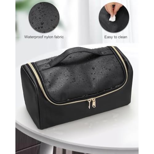 Hair Tools Travel Bag Large Capacity Wide-open Pouch, Hair Accessories Organizer for Flat Irons, Straighteners, Curling Iron,Travel Essentials for Women