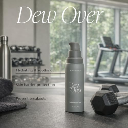 Post Gym Workout Face Spray Hypochlorous Acid Toner | Reduce Breakouts, Cleanser, Moisturizing Face Mist | Calm & Soothe Redness (The Daily Essential Co.)