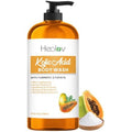 Kojic Acid Soap for Hyperpigmentation ? Skin Brightening Kojic Papaya Body Wash ? Dark Spot Soap Reduces Acne, Scars, and Evens Tone ? Turmeric Body Wash for Brighter Glowing Tone