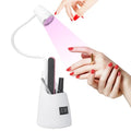 Touch Switch Gel X Lamp, Flash Cure Nail Lamp, Rechargeable Cordless UV LED Light with Timer, Gooseneck Gel Nail Dryer, Fast Curing Lamps for Professional and Home Use