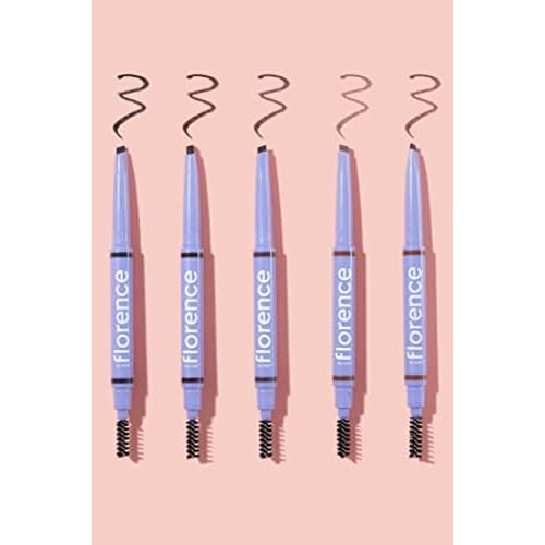florence by mills Tint N Tame Eyebrow Pencil, Black Brown, 0.008 oz/ 0.25g