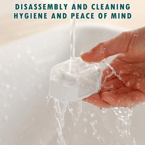 Razor Holder for Shower, 2 Pcs Plastic Razor Holders with Cover for Shower Wall, Waterproof Shaver Holder for Shower, Self Adhesive Waterproof Razor Rack for Bathroom, Wall Mounted Razor Holder