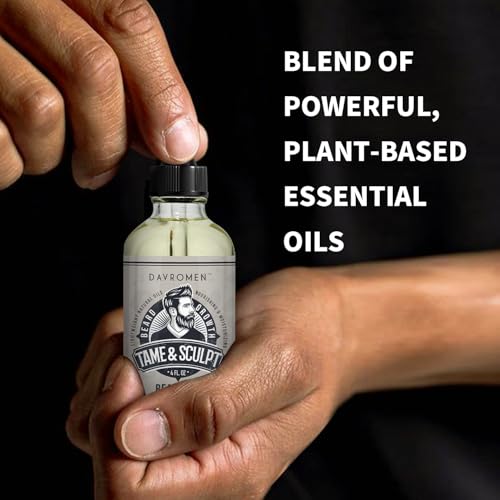 4 Fl Oz Beard Oil for Men- Vanilla & Unscented Natural Beard Wash with Argan and Jojoba Oil, Beard Conditioner for Deeply Moisturizes, Shea Butter Moisture for Men(2 Pack)