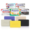 Asepxia Soap Face Wash Variety Pack ? 4 Facial Bars for Acne Treatment, and 1 Facial Bar For Brighteness & Softness | Oil Removal, Blackhead Care in a Complete Skin Routine | 4 oz Each | 5-Pack