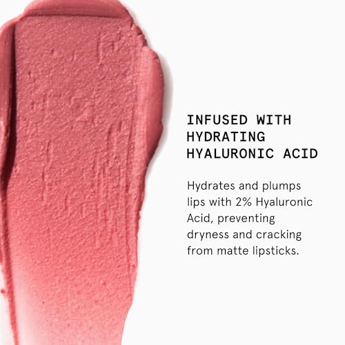 Beauty Pie Unlipstick Modern Matte Lip Tint ? Unrivaled (Soft Rose), Lightweight Hydrating Balm-Tint, Long-Lasting Blur-Matte Finish, 0.11 oz