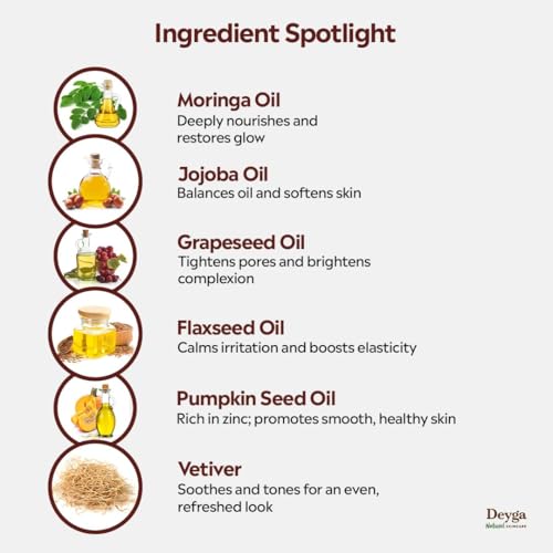 Deyga Beautifying Face Serum 30ml ? Natural Brightening & Anti-Acne Serum for Dark Spots, Pigmentation & Uneven Skin Tone