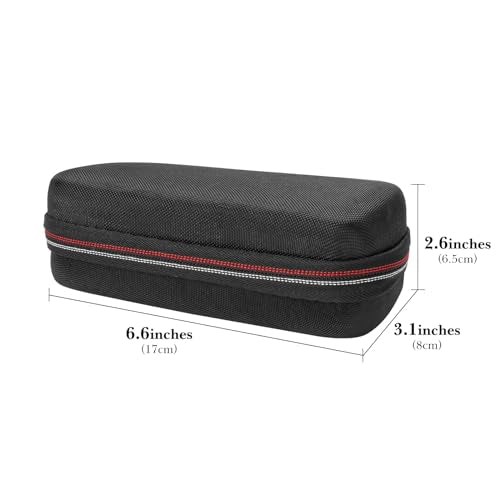 Linkidea Razor Storage Case, Portable Travel Razor Storage Bag, Replacement Blades Accessories Shaver Case for QP2520, QP2530, QP2630 (Black), SHC16-01