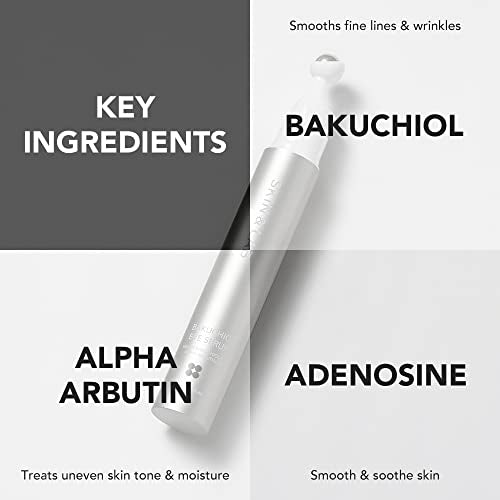 [SKIN&LAB] Brightening and Eye Wrinkle Care Skincare Set: Includes Vitamin C Serum and Bakuchiol Eye Serum
