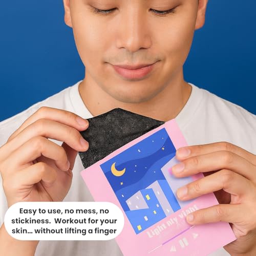 FACETORY K Beauty Face Mask for Men ? ILLUMINATING Sheet Mask with Yuja Extract | Skin Care for Men | Brightens, Evens Tone & Fades Post-Acne Marks (5 Pack)
