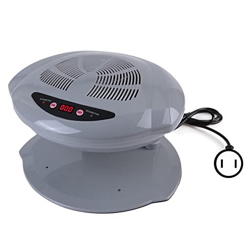 Professional Nail Polish Dryer, 400W, Dual Temperature Air Dryer for Hands and Feet, Grey, 110V