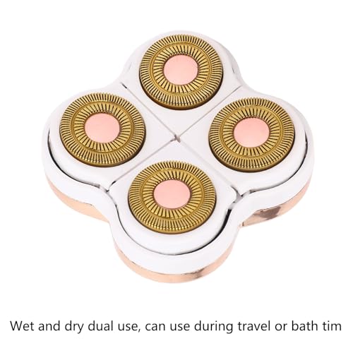 Estink Hair Remover Replacement Head, Electric Hair Remover Body Hair Shaver Machine Head Legs Hair Remover Replacement Heads for 4 Head Hair Remover, 2.4 x 2.4 x 0.8in