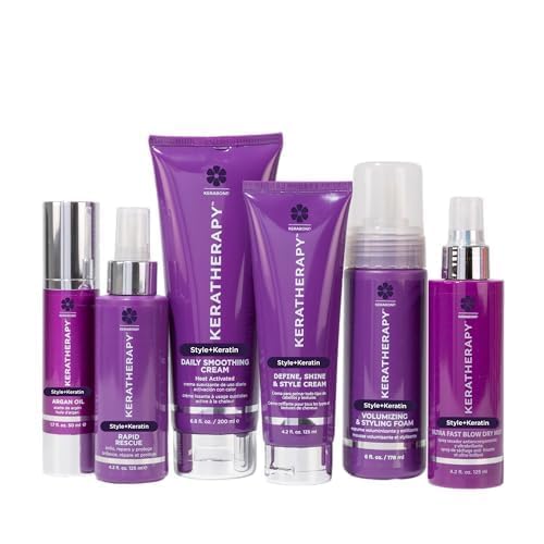 Ultra Fast Blow Dry Mist Perfect Blowout for Hair, 4.2 fl. oz., 125 ml ? Keratin Infused Blow Dry Spray for Styling & Frizz-free Styling