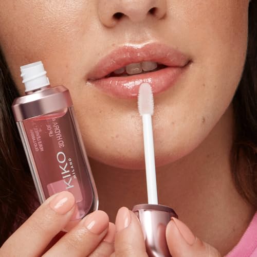 Kiko Milano 3D Hydra Lip Oil ? Hydrating, Nourishing, High-Shine Lip Treatment, Non-Sticky, Moisturizing Formula with Vitamin E ? 6.5ml