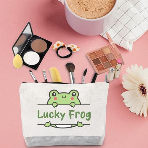 Frog Gifts for Frog Lovers Set Frog Cosmetic Bag Frog Bracelets Frog Socks Frog Earrings -Perfect for Frog Lovers