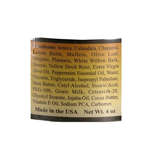 Nuwati Herbals - Bear Feet Cream - Herbal Moisturizer for Dry Cracked Feet and Skin, 4 ounces