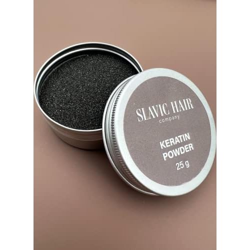0.9 OZ Italian Keratin Glue for Hair Extensions Hot Fusion Flat/Nail/U/I Tip Powder (Black)