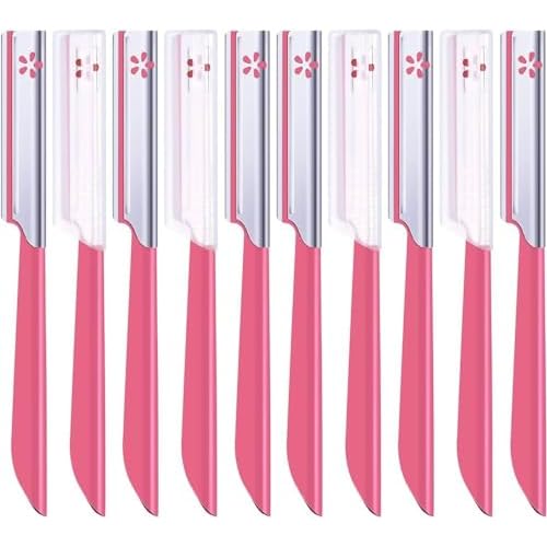 Japanese KAI Razor for Women's Face Eyebrow Shaving Care Beauty-M from Japan¡¡10 Razors inclued