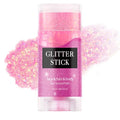 Face Body Glitter Stick,Holographic Sparkle Waterproof Hair Glitter Stick for Kids and Women for Party Singer Concert Rave Festival.(Pink)