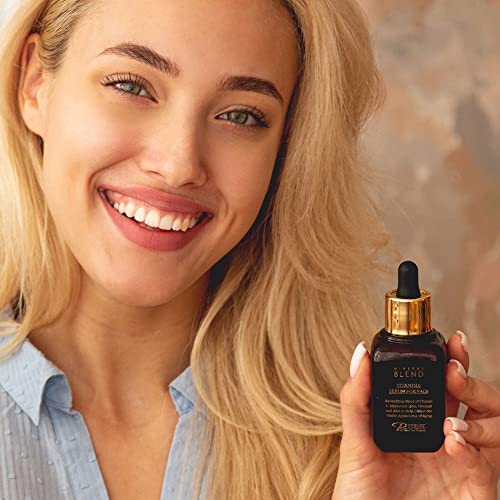 Vitamin C Facial Serum with Hyaluronic Acid & Rose Hips Oil ? Cosmetic Face Serum, Mineral Blend by Premier Dead Sea, 1.7 fl oz