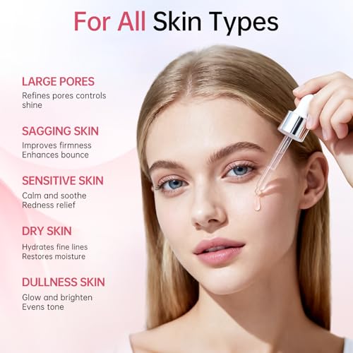 BOLI PDRN Serum, Salmon peptide Niacinamide Serum Hydrating, Moisturizing, Uneven Skin Tone Essence (1.01 fl oz)