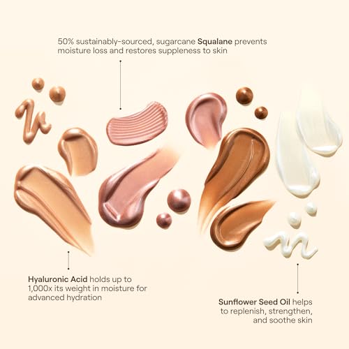 Live Tinted Hueglow Liquid Highlighter Drops - Lightweight Serum-Infused Highlighter, Non-Greasy Formula for Natural Radiance and Advanced Hydration, Dawn, 1.7fl oz / 50mL