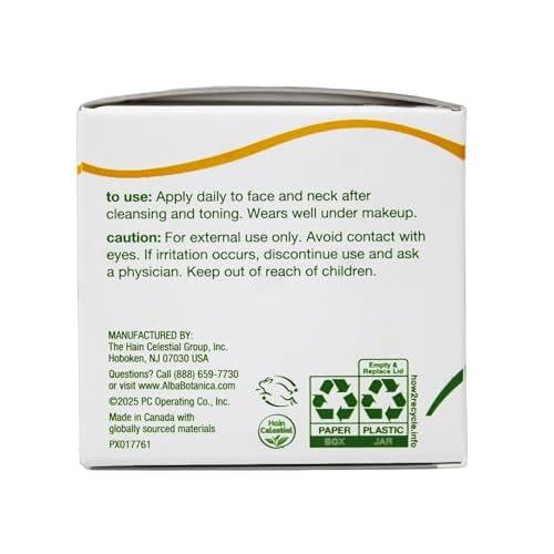 Alba Botanica Daily Oil-Free Hydrating Moisturizer, 3 Ounce (Pack of 2)